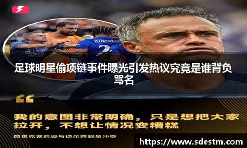 足球明星偷项链事件曝光引发热议究竟是谁背负骂名